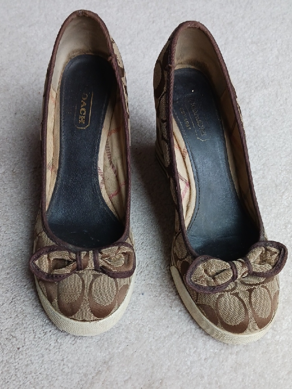 Coach Wedge Heel